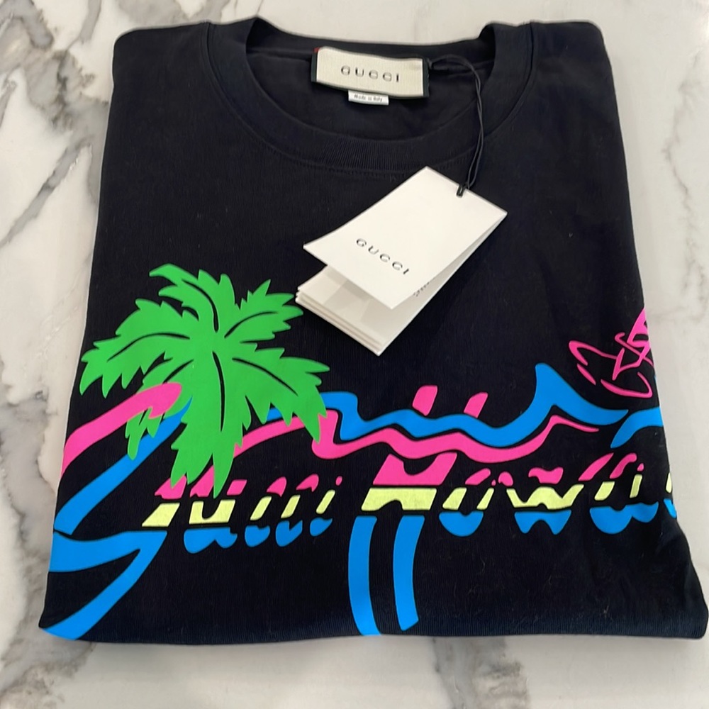 Gucci Hawaii T Shirt - Picture 2 of 8